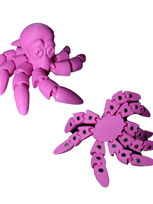 Pulpo magnético articulado