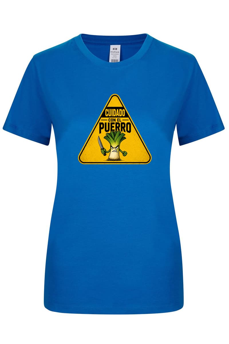 Camiseta Cuidado con el Puerro - Imagen 4