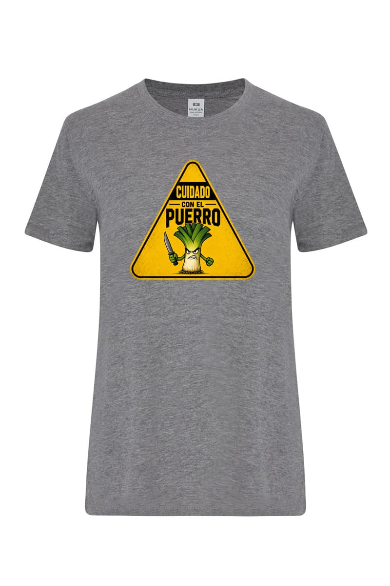 Camiseta Cuidado con el Puerro - Imagen 7