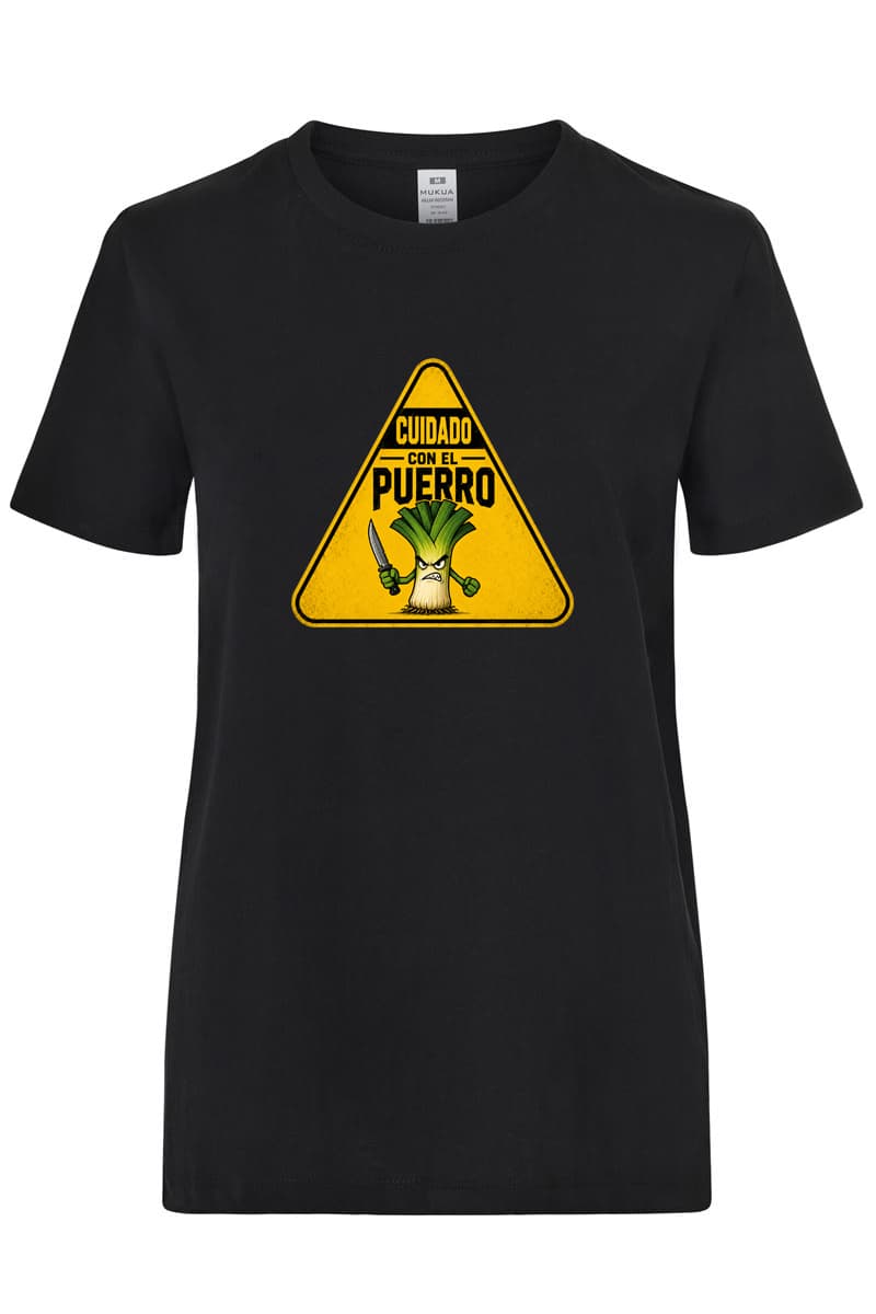 Camiseta Cuidado con el Puerro - Imagen 9