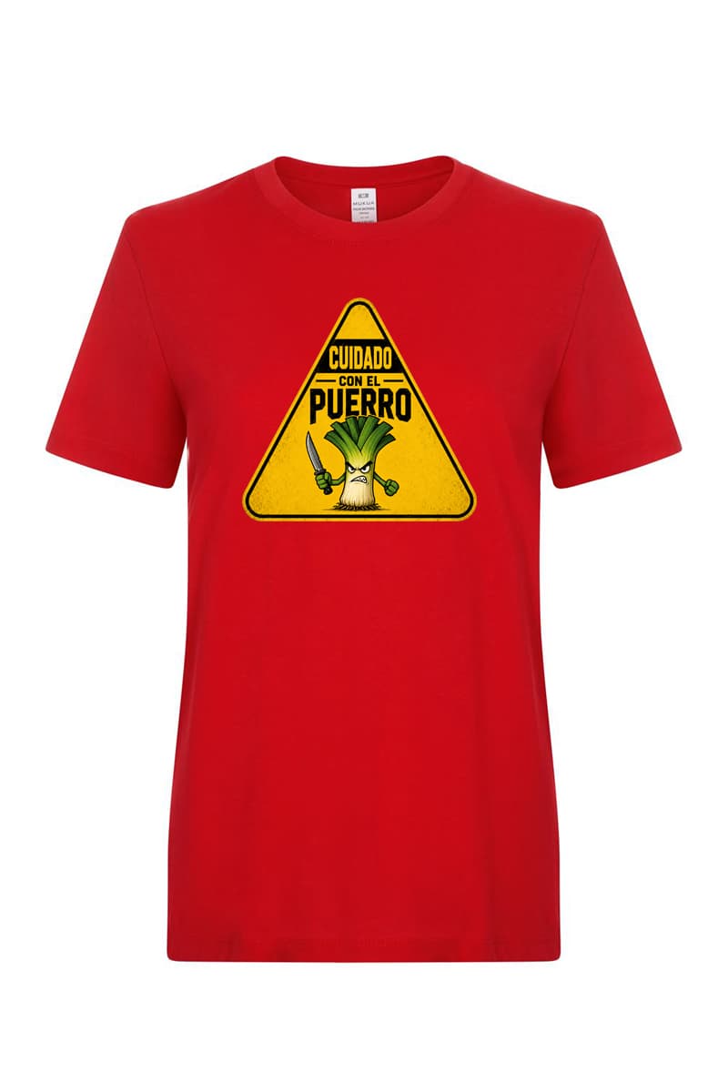 Camiseta Cuidado con el Puerro - Imagen 11